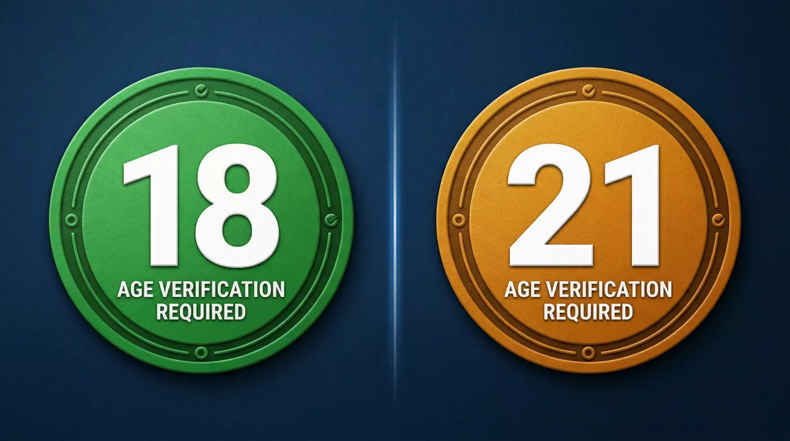 Sweepstakes casino age requirements 18 vs 21
